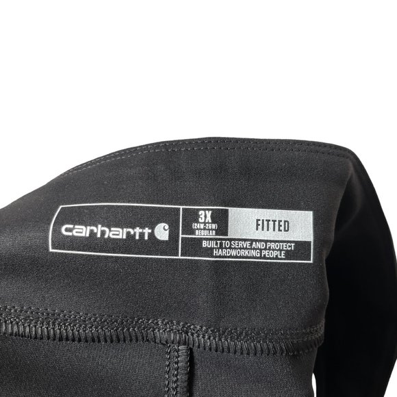 Carhartt Force Fitted Midweight Utility Legging Womens 3X Black Stretch Work - Picture 4 of 10